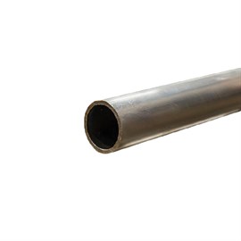 Runde stålrør: Jern, rustfrit stål, aluminium - Skåret på mål
