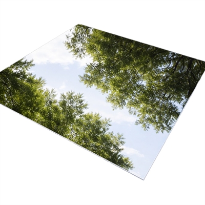 Spejl poleret rustfri stålplade